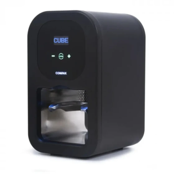 Compak Cube Tamper Black