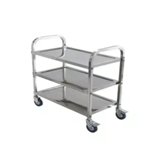 Commercial Service trolley Stainless Steel