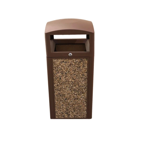 Commercial Outdoor bin Steel | 45 Liters
