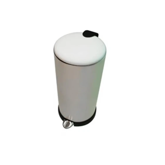 EKO Square Step Trash Bin with Soft Closing Lid Black 12 Liters