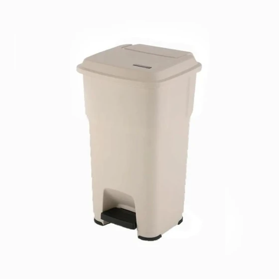 AKC Plastic Trash Bin | 120LTR | BROWN