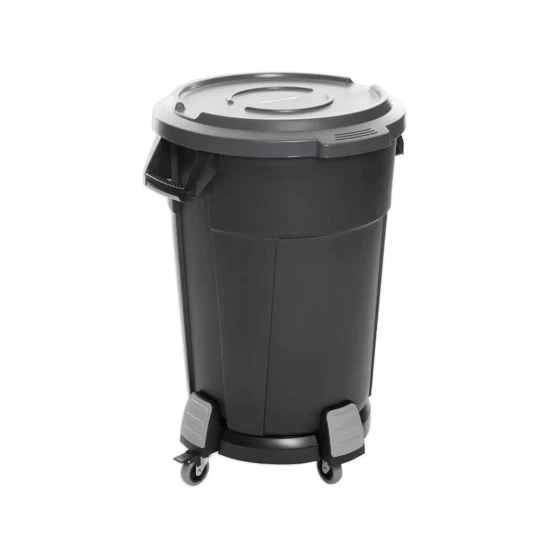 AKC Plastic Garbage Bin | 120LTR | OPEN TOP