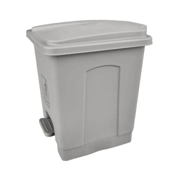 AKC Plastic Garbage Bin | 15LTR | GRAY