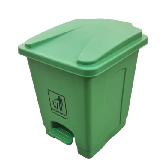 AKC Plastic Garbage Bin | 15LTR | GREEN