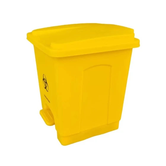 AKC Plastic Garbage Bin | 15LTR | YELLOW