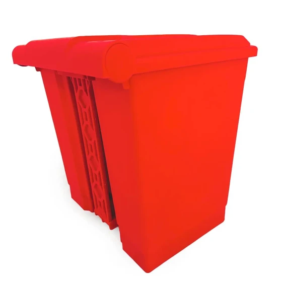 AKC Plastic Garbage Bin | 30LTR | RED
