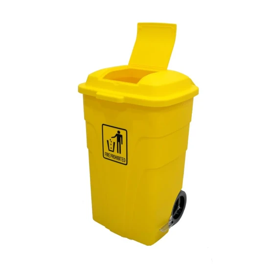 AKC | Plastic Garbage Bin | 70LTR | GRAY
