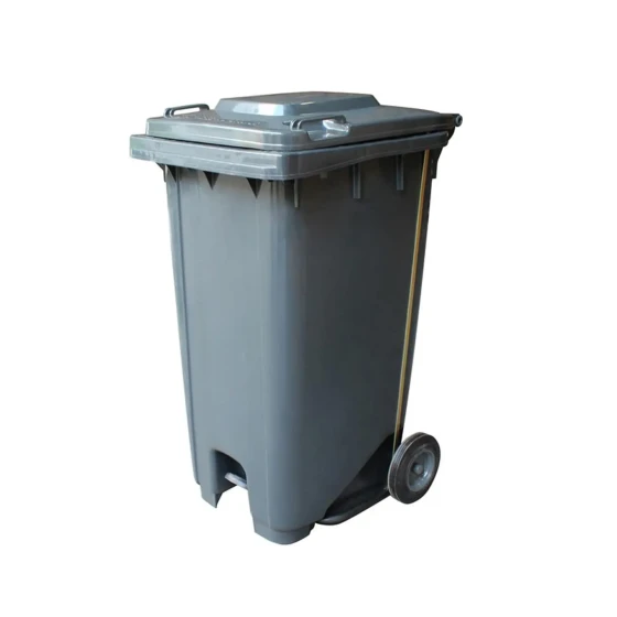 AKC Quadrate Garbage Bin | 60LTR | GRAY