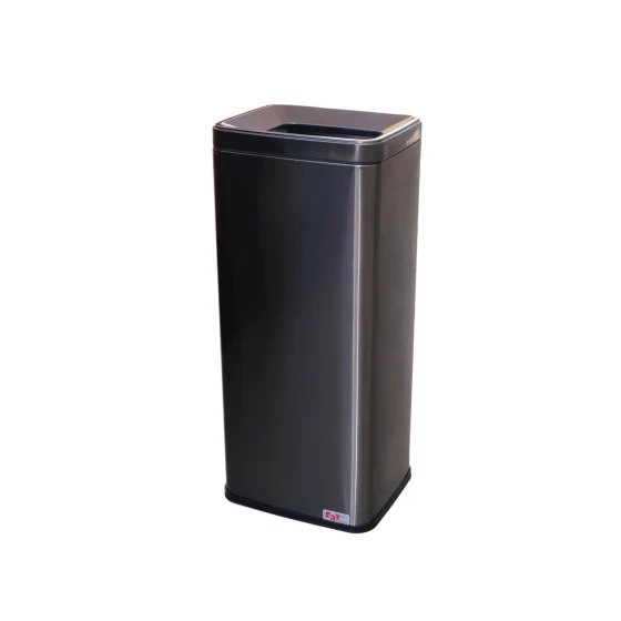 AKC | Stainless Steel Dust Bin | 50 LTR | 42 x 36 x 70 cm