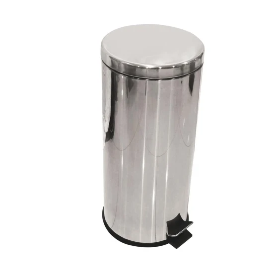 Stainless Steel Lid Type Swing Bin 20 Liters