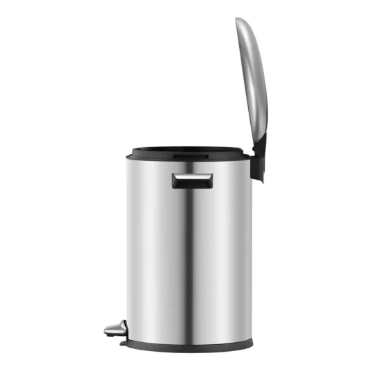 EKO Stainless Steel Soft Closing bin with Pedal 30 Liter