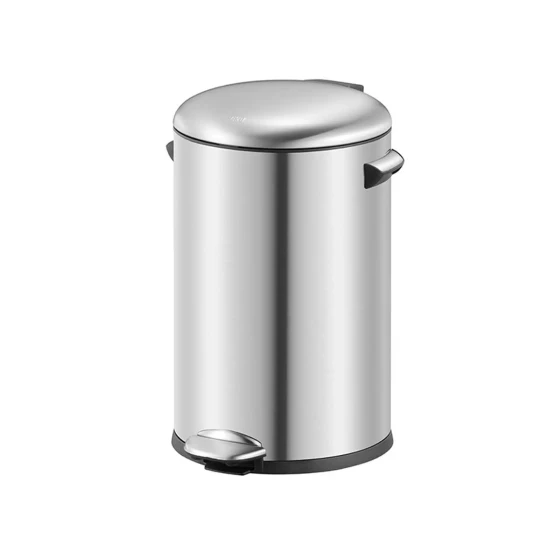 EKO Stainless Steel Square & Gold Coating Bin 6 Liters