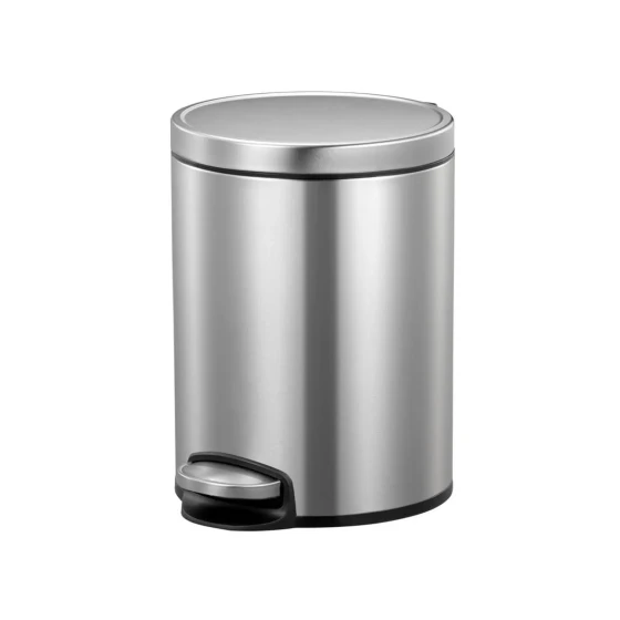 AKC Modern 20L Pedal Bin: Sleek Moon Design with Finger Print Proof Finish