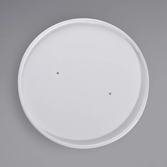 Fineline Conserveware PLA Lined Paper Lid for 12-32 oz. Food Containers - 500/Case