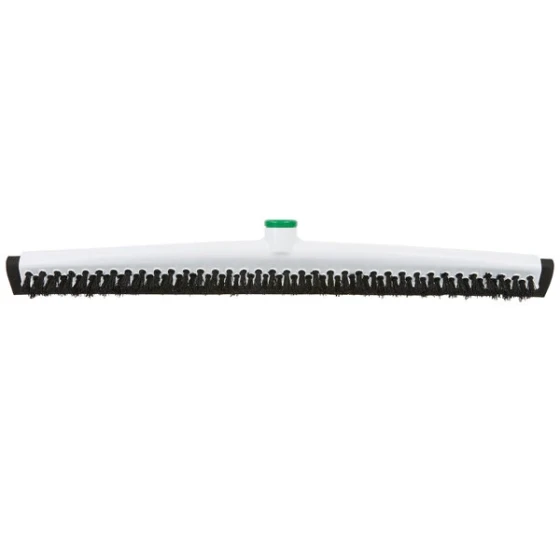 Unger PB55A 22" Straight Double Foam Rubber Floor Squeegee with Sanitary Brush