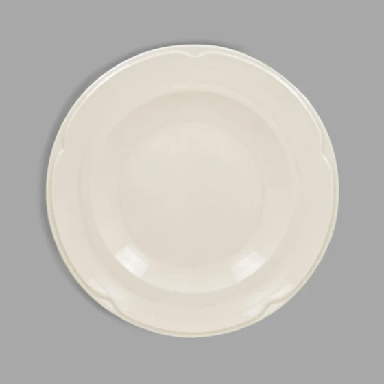 RAK Porcelain Anna 8 1/8" Ivory Porcelain Flat Plate - 24/Case