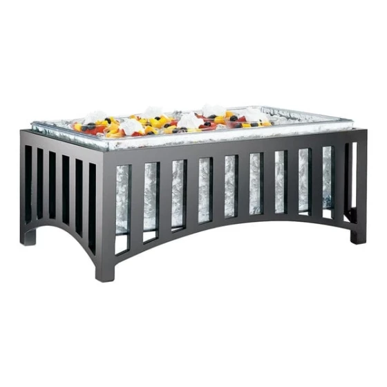 Cal-Mil 1365-18-13 Mission Ice Housing with Clear Pan - 28" x 20" x 8 1/2"