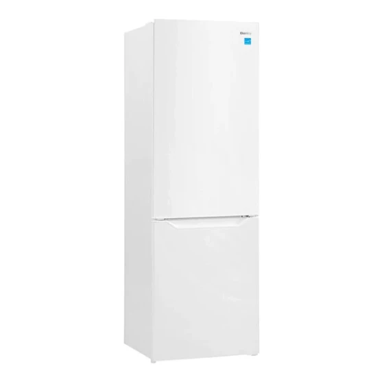 Danby DBMF100B1WDB 10 Cu. Ft. Bottom Mounted White Solid Two Door Reach-In Refrigerator / Freezer