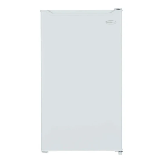 Danby DAR032B2WM Diplomat 3.2 Cu. Ft. White Solid Door Reach-In Refrigerator