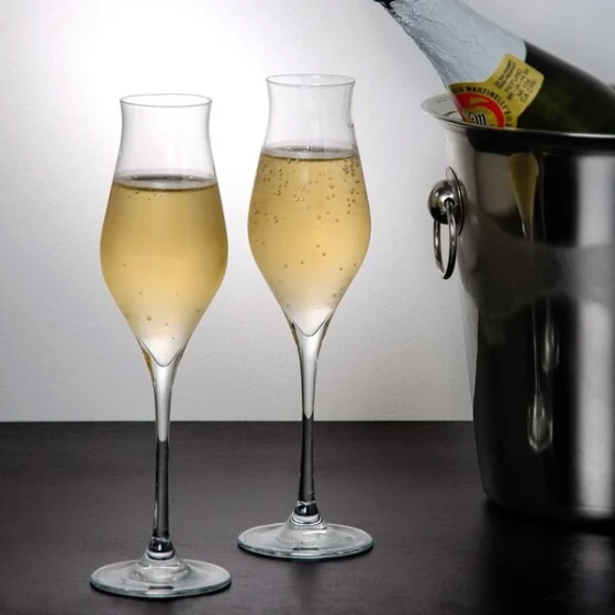 Stolzle Assorted Specialty 7.75 oz. Flute Glass - 6/Pack