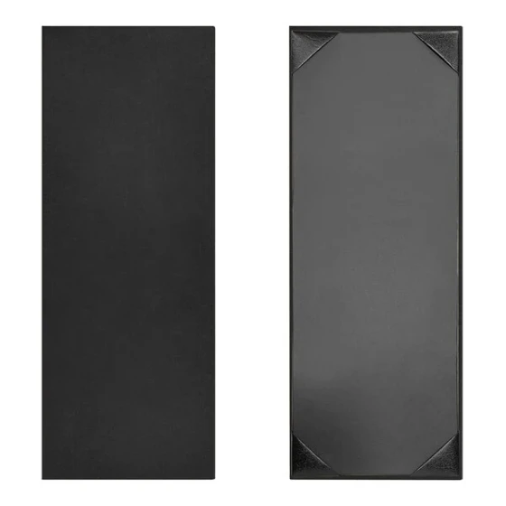 H. Risch Inc. TAM-1V Tamarac 4 1/4" x 11" Customizable 1 View Menu Cover
