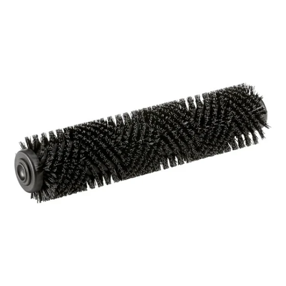 Karcher 4.762-481.0 16" Black Aggressive Cylindrical Scrub Brush for BR 40/10 C ADV