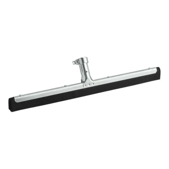 Carlisle Flo-Pac 36631800 18" Black Double Foam Rubber Floor Squeegee with Metal Frame