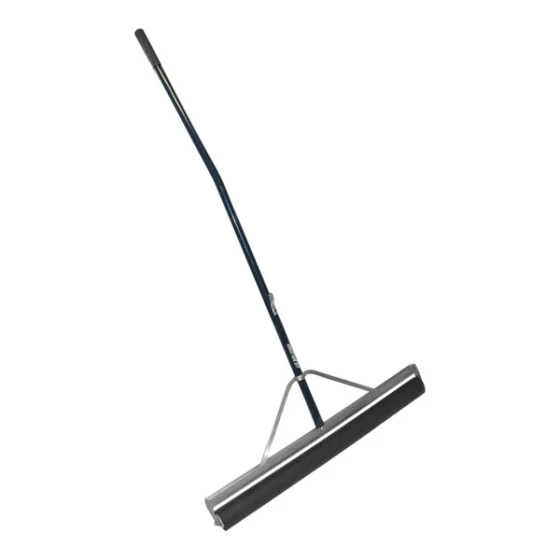 Midwest Rake S550 Professional 70936 36" Non-Absorbent Roller Squeegee with 60" Aluminum Handle