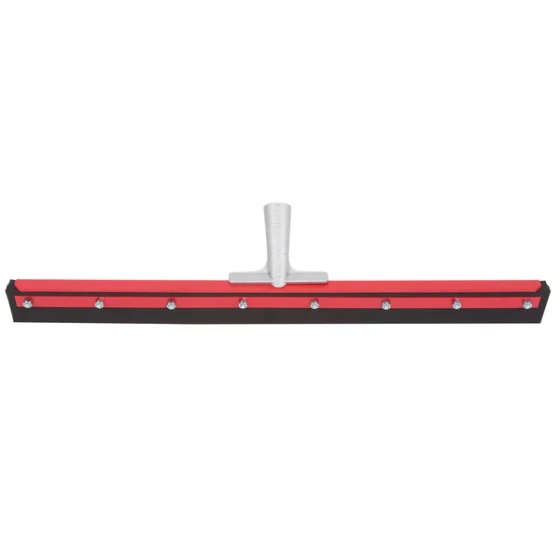 Carlisle Sparta 4008200 24" Double Neoprene Foam Heavy-Duty Floor Squeegee with Metal Frame