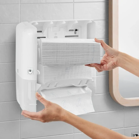 Tork Premium Xpress White Compressed Multi-Fold Paper Towel H2 - 2,400/Case