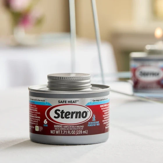 Sterno 10370 6 Hour Safe Heat Chafing Fuel with Power Pad - 24/Case