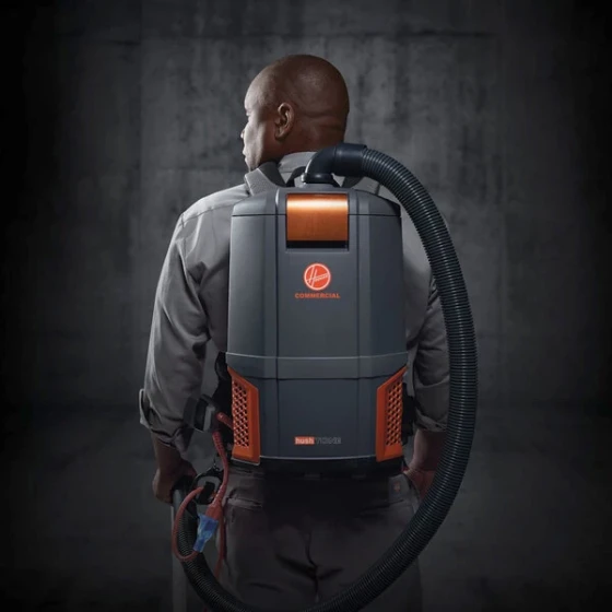 Hoover CH34006 HushTone 6 Qt. Commercial Backpack Vacuum - 1200W