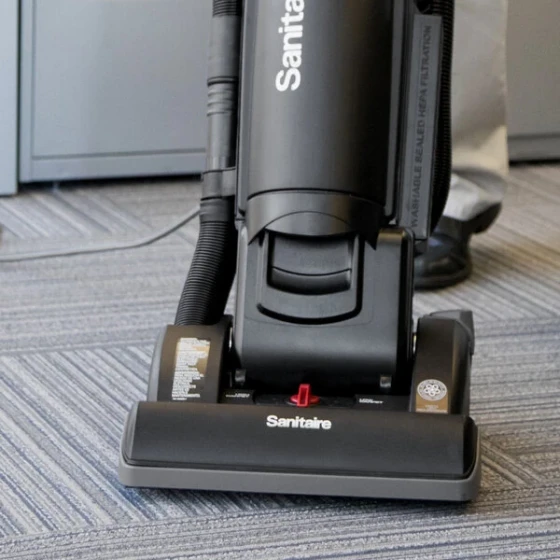 Sanitaire SC5713D FORCE QuietClean 13" Bagged Upright Vacuum Cleaner
