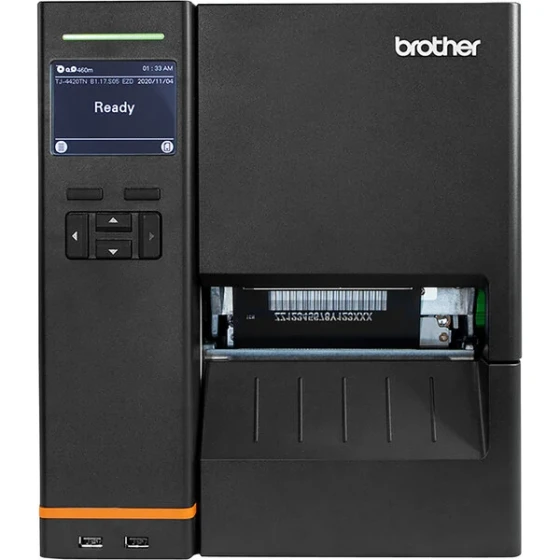 Brother TJ-4420TN Titan 4 1/2" Thermal Transfer 203 DPI Industrial Label Printer