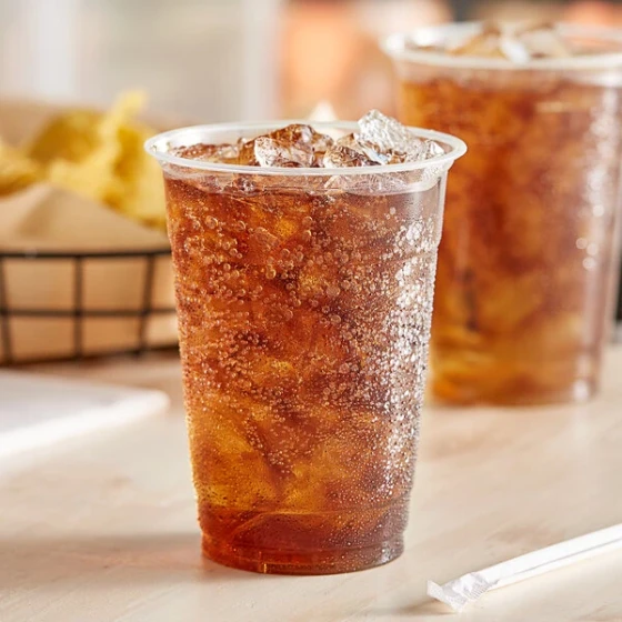 EcoChoice 16 oz. PLA Compostable Plastic Cold Cup - 1,000/Case
