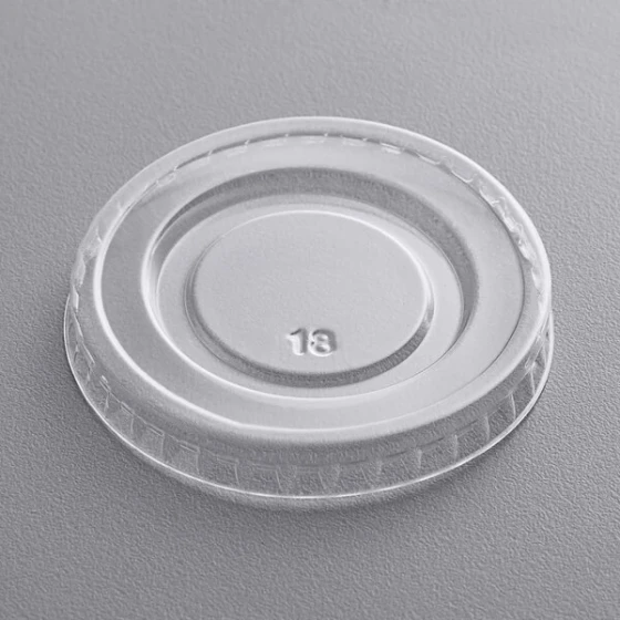 Fineline 42PCL2 Conserveware PETE Lid for 2 oz. Portion Cup - 2,500/Case