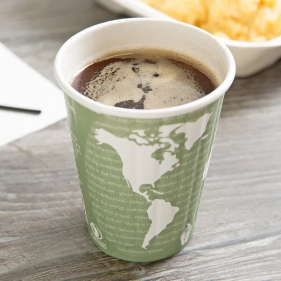 Eco-Products World Art 12 oz. Insulated Hot Cup - 600/Case