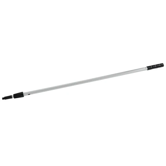 Carlisle Flo-Pac 36540800 54"-96" Threaded Aluminum Telescopic Broom / Squeegee Handle