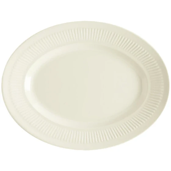 GET EP-12-P Princeware 11 3/4" Oval Platter - 24/Case