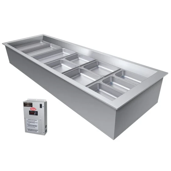 Hatco CWBX-3 Three Pan Refrigerated Drop In Cold Food Well without Condenser - 120V
