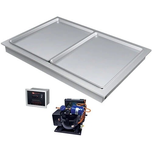 Hatco FTBR-2 39" Two Pan Drop In Frost Top with Remote Condenser - 120V