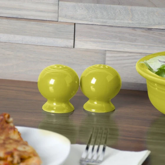 Fiesta® Dinnerware from Steelite International HL751332 Lemongrass China Pepper Shaker - 12/Case