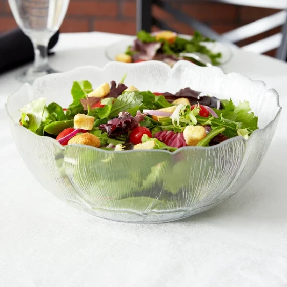 Arcoroc 06626 112 oz. Fleur Glass Bowl by Arc Cardinal - 6/Case