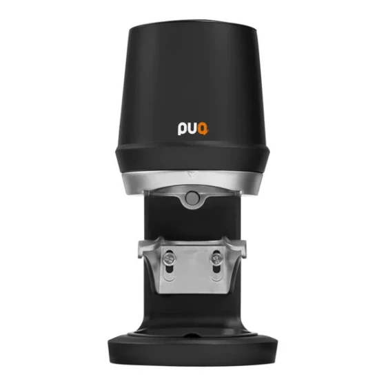 PUQpress Q1 53 mm Black Automatic Standalone Espresso Tamper - 110-240V