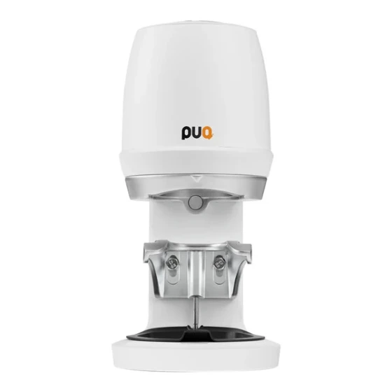 PUQpress Q2 58.3 mm White Automatic Standalone Espresso Tamper - 110-240V