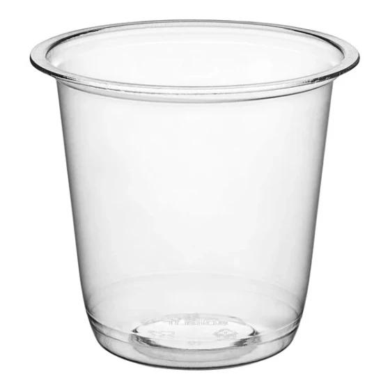 Solia 6.1 oz. Clear PET Plastic Dessert Cup - 1,500/Case