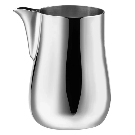 Walco Soprano from Steelite International WLCX528XH 5 oz. Stainless Steel Creamer without Lid or Handles