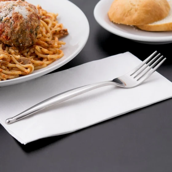 World Tableware 991 027 Esquire 18/8 Extra Heavy Weight Stainless Steel 7 7/8" Dinner Fork - 36/Case