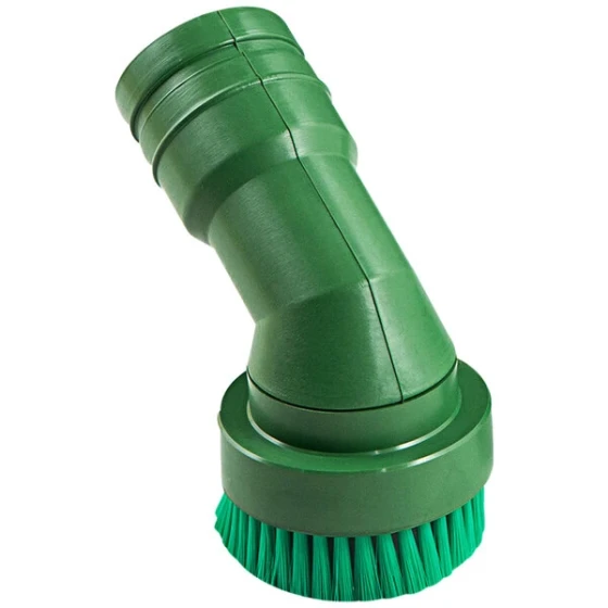 Delfin Industrial TA.0705.0000 Green Round Brush for Vacuum Cleaners - 2" Diameter