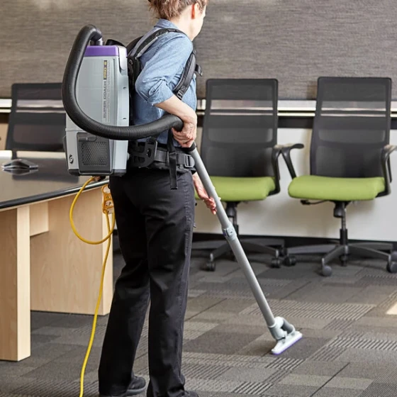ProTeam 107533 Super Coach Pro 6 Qt. Backpack Vacuum with 107530 ProBlade Carpet Kit - 120V